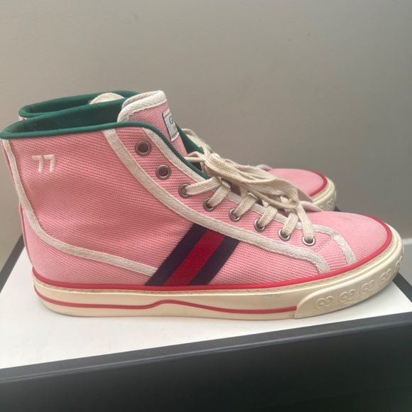 Gucci 1977 tennis high top sneakers - Picture 4 of 8